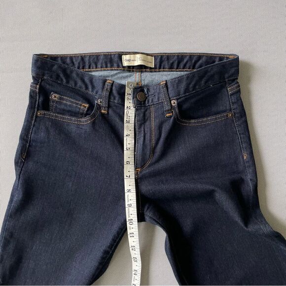 Gap Perfect Boot Dark Denim Bootcut Jeans Women’s Size 27T - Picture 3 of 7